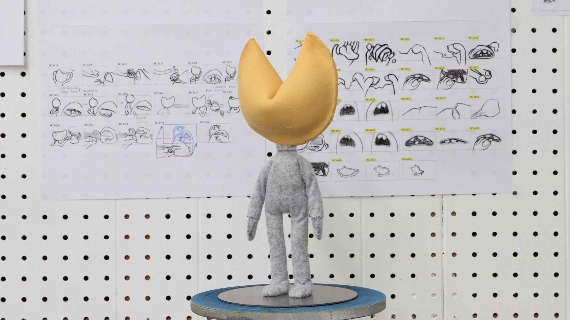 Fortune-Cookie-Head | Puppet Making for Fortune Cookie on Vimeo