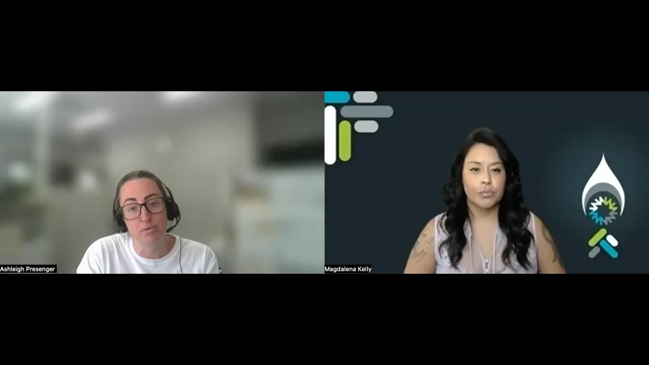 Ashleigh Presenger Fireside Chat on Vimeo