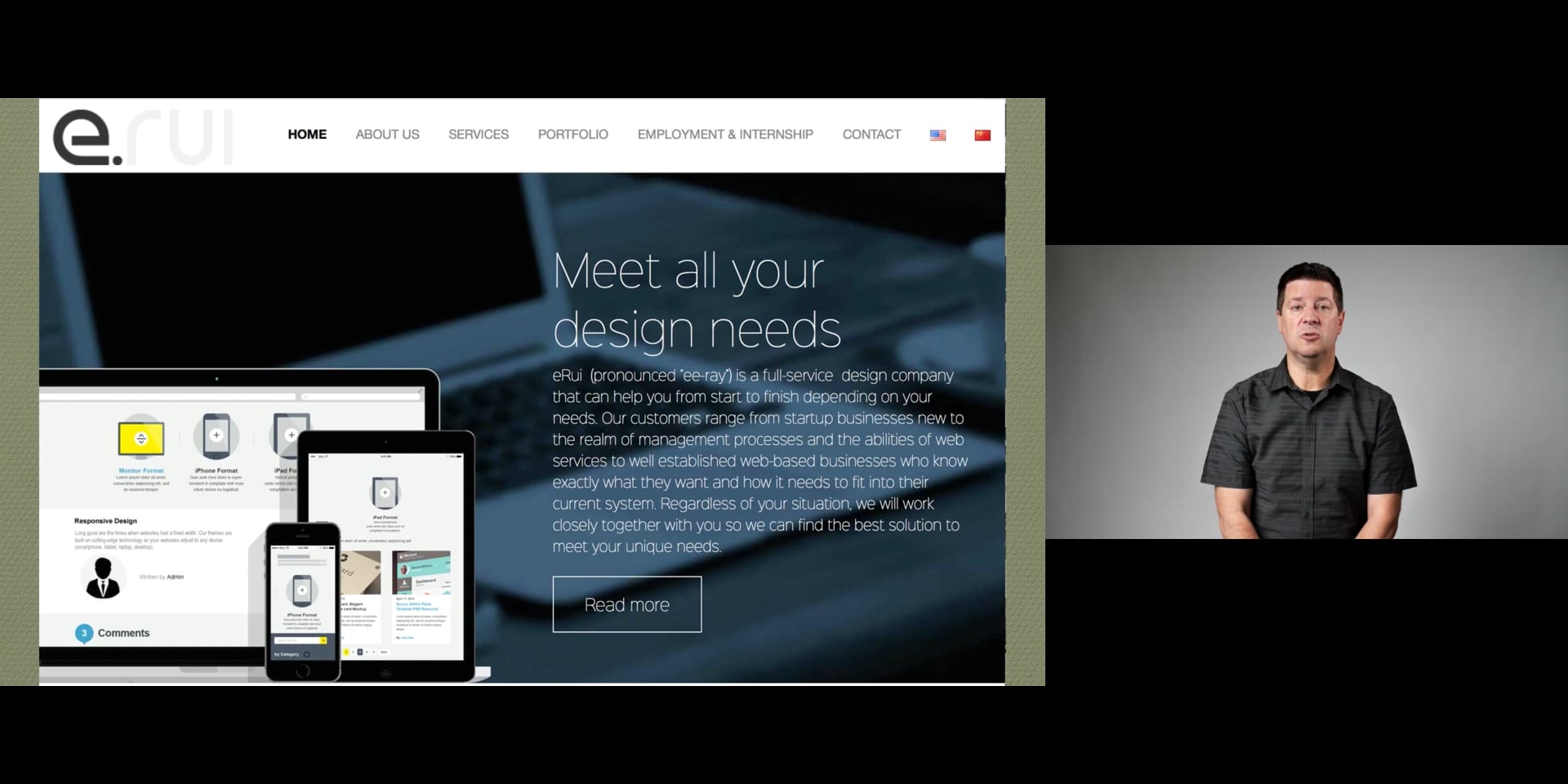 Exemplo de desenvolvimento de TI & Web Site 2 (P) on Vimeo
