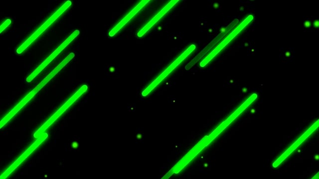 green neon video animation baseball, Stock Video