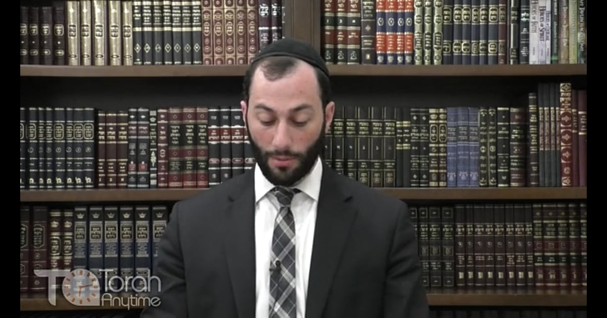 R' Avrohom Ebstein | Tzipisa L'Yeshua Series Part 1: The Obligation