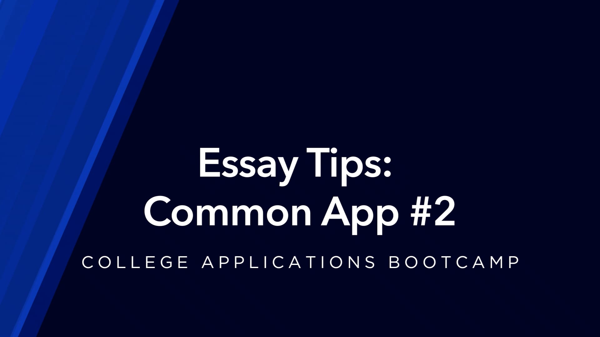 Common App Prompt 2 Examples