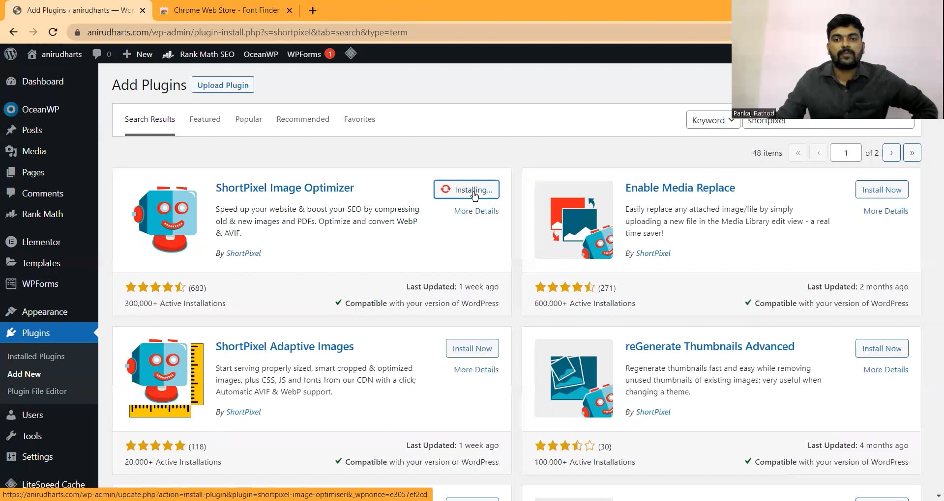 V13 Plugin, extension installation on Vimeo