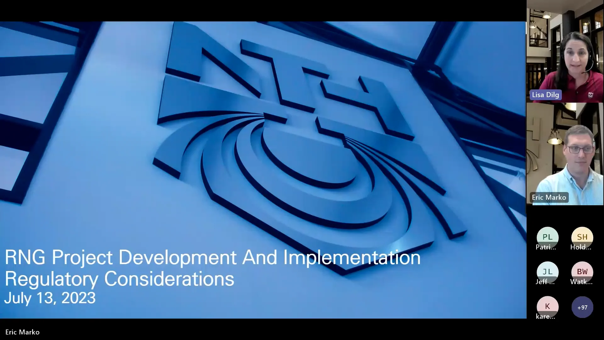 NTH RNG Project Development and Implementation Regulatory ...