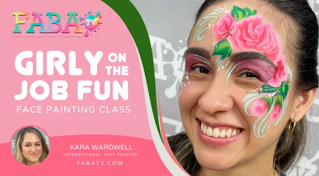 Girls - Fun 2 c Faces Face painting Cornwall