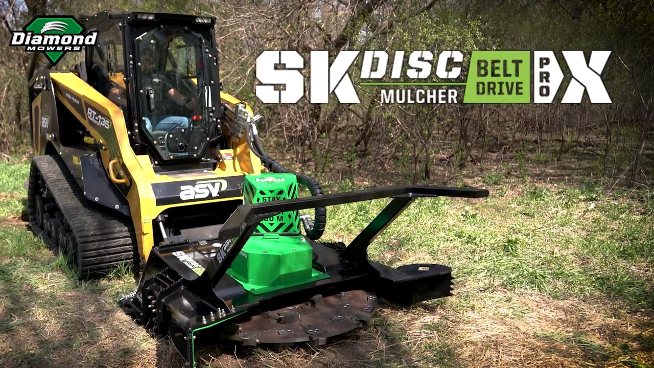 SK Belt Drive Disc Mulcher - Diamond Mowers