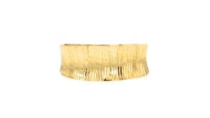 Italian 14kt Yellow Gold Concave Ring