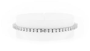 5.50 ct. t.w. Moissanite Tennis Bracelet in Sterling Silver