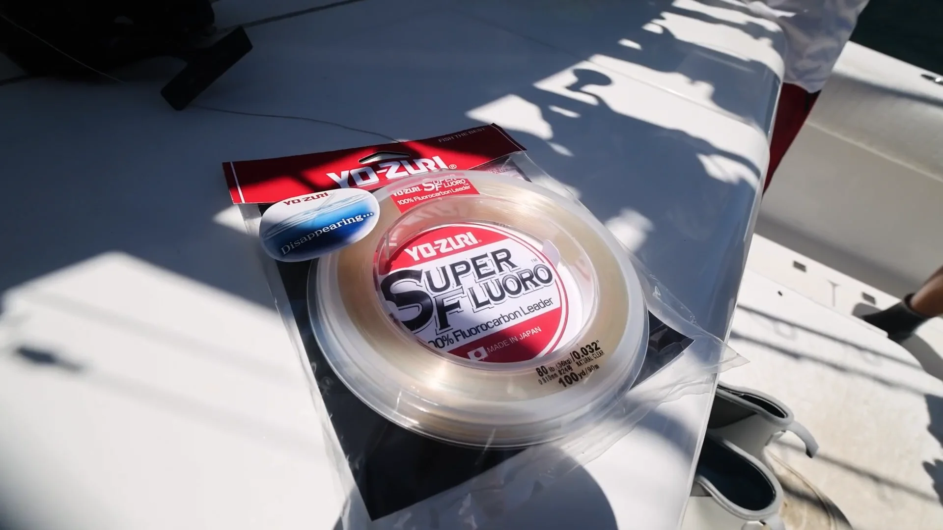 Yo-Zuri Superfluoro Clear Leader — Discount Tackle