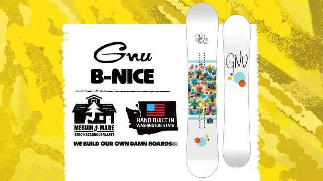 B-NICE | GNU SNOWBOARDS 22-23