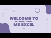 The Excel Course Promo