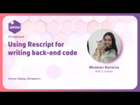 Using Rescript for writing backend code - flash talk
