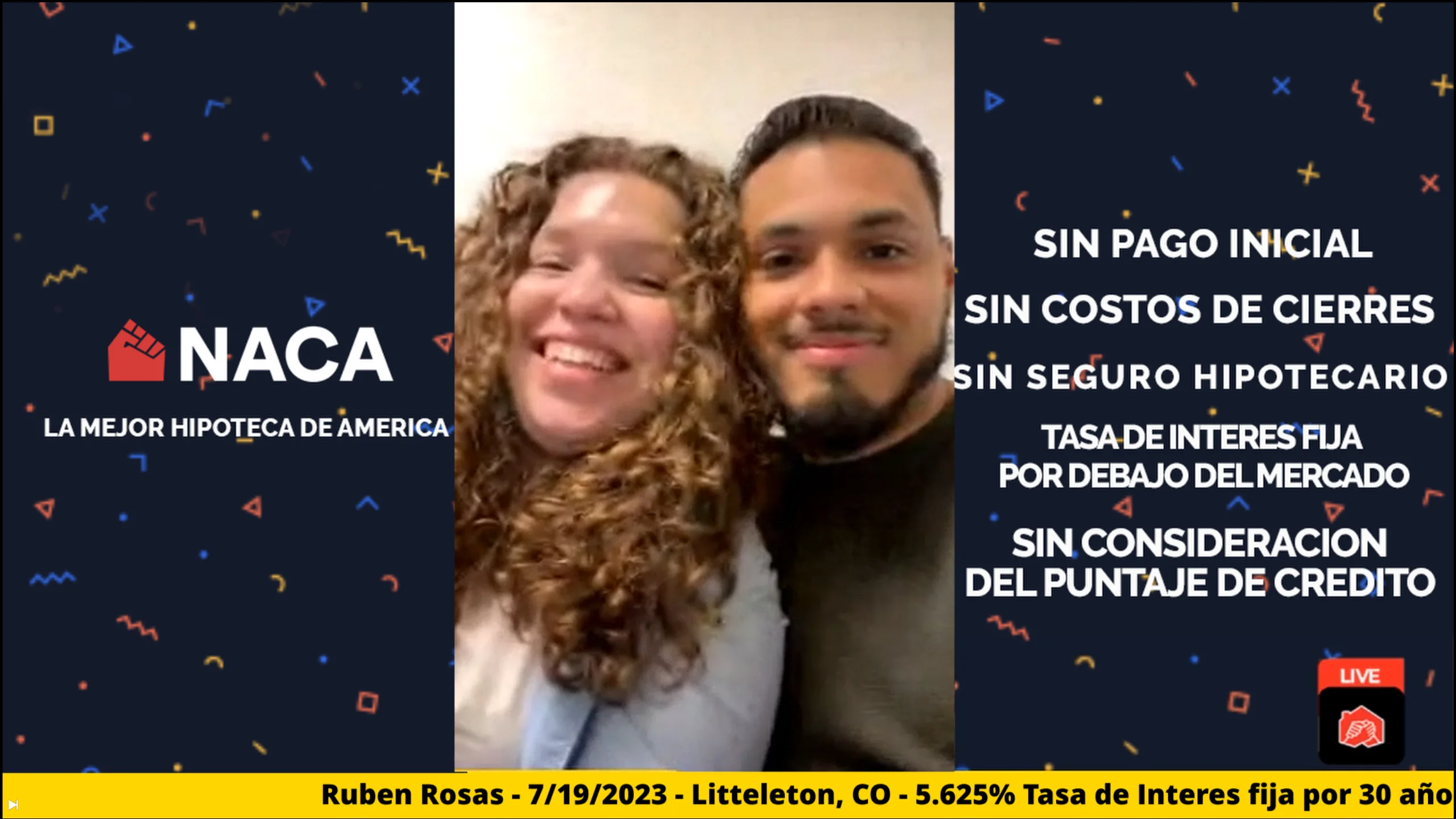 LIVE NACA Closing Ruben Rosas. Littleton, CO 7/19/2023 (Testimony in