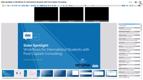 Workflows for International Students with Post-Captain Consulting
