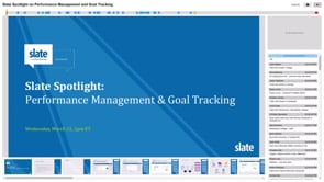 Webinar 5 Performance Management