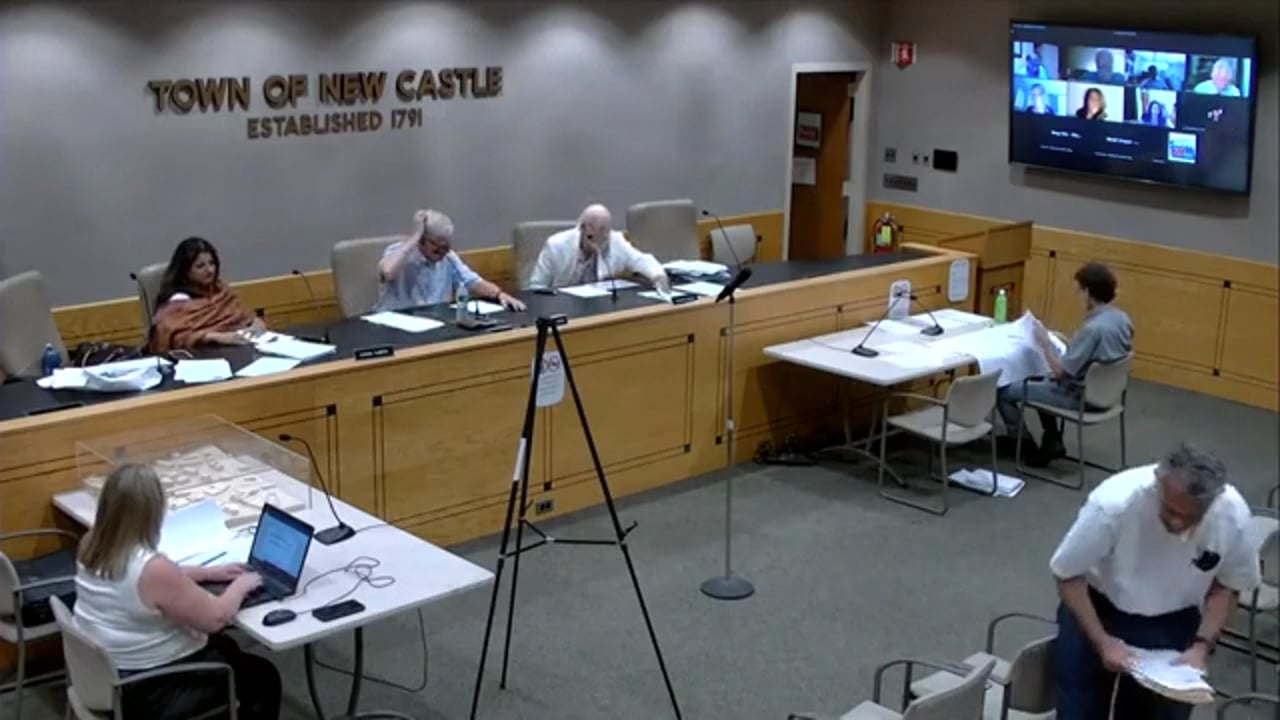 Town of New Castle Planning Board Meeting 7/18/23