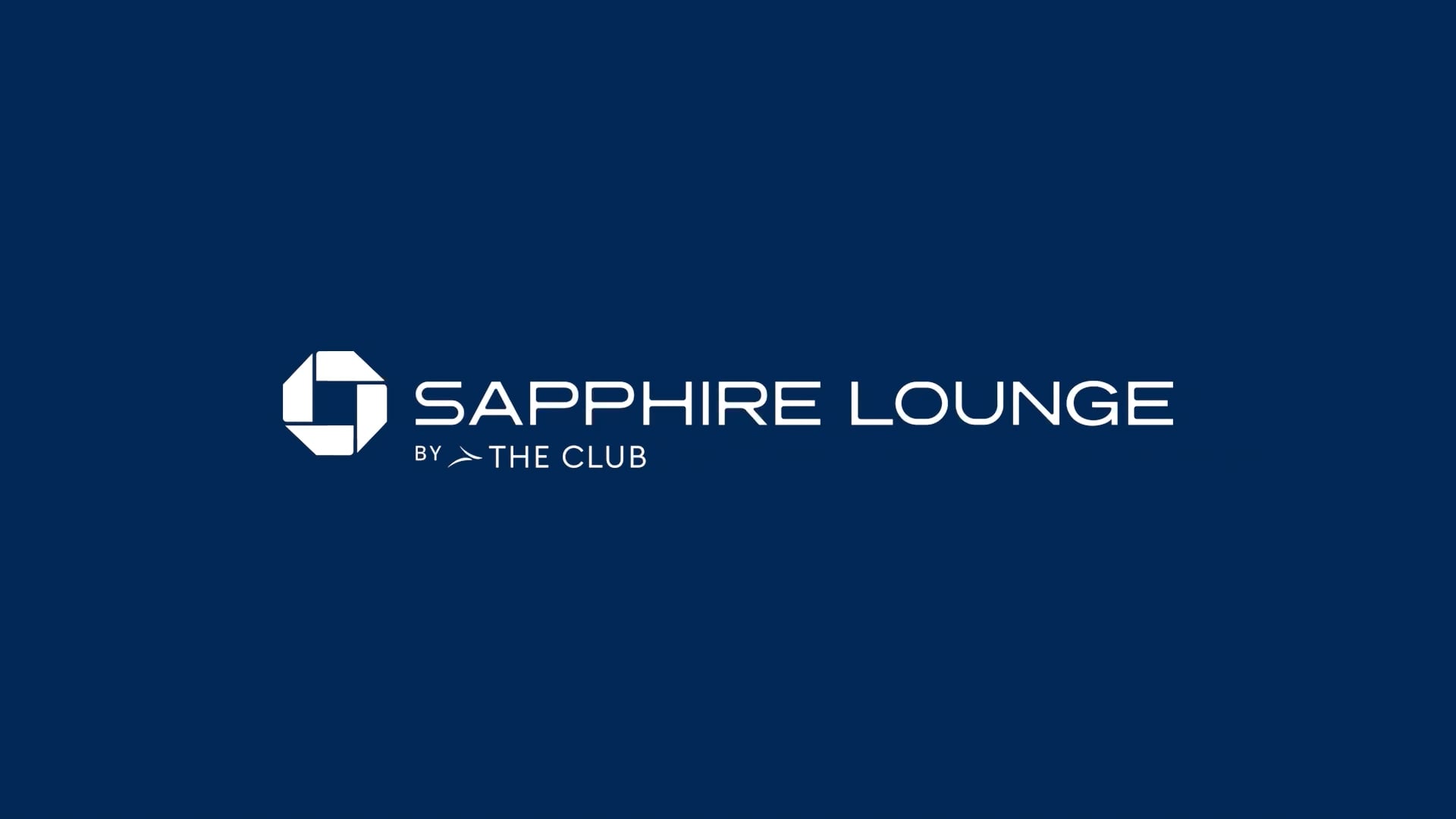 Chase Sapphire Lounge Logo Bumper