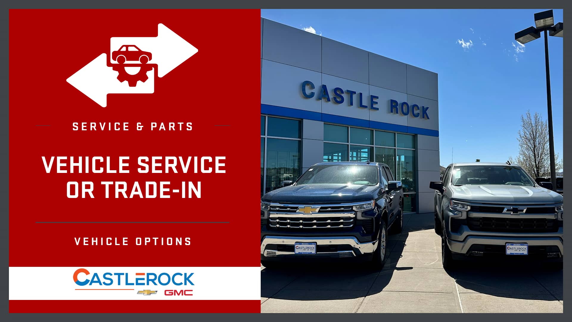 GM Service or Tradein Castle Rock, CO Castle Rock Chevrolet GMC on Vimeo
