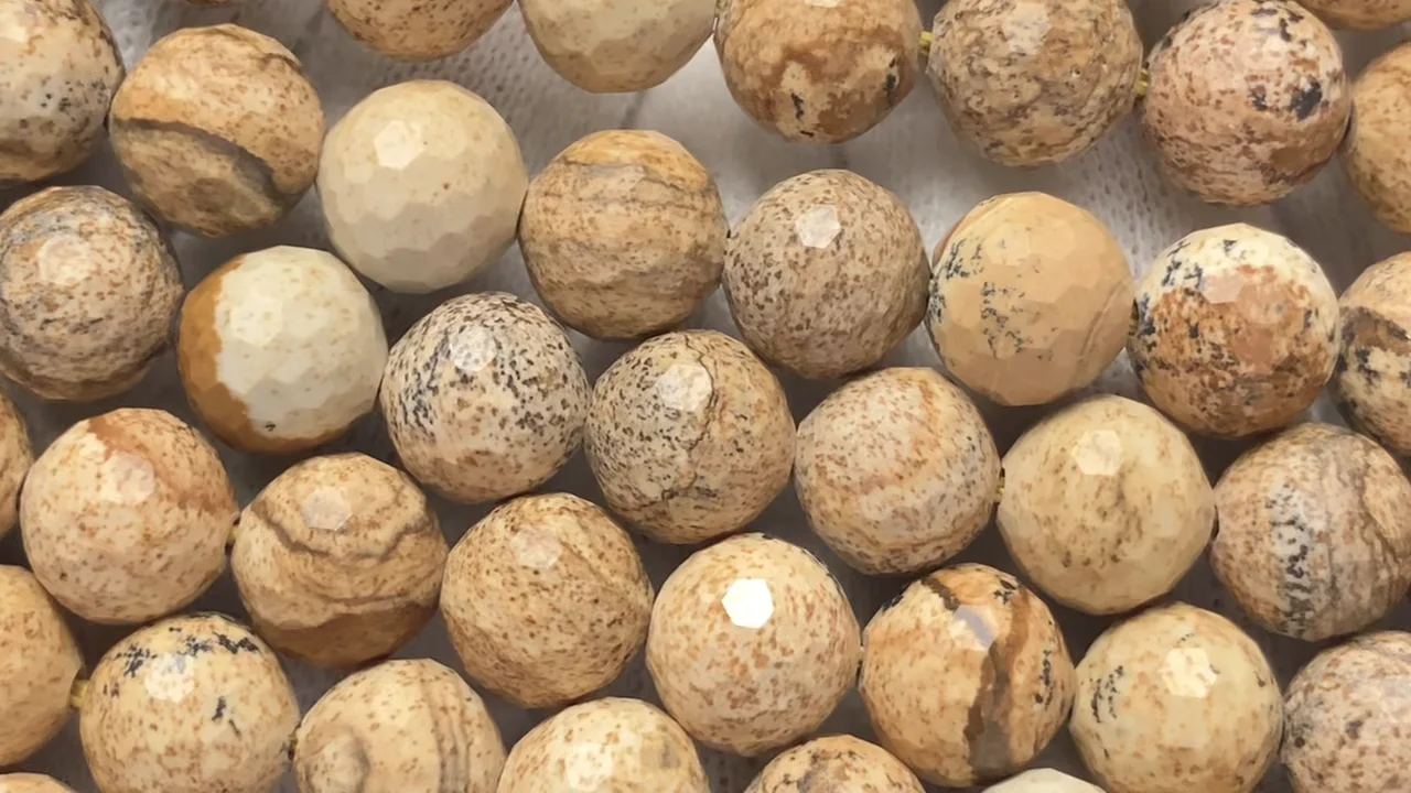 動画】【素晴らしい輝き】ピクチャージャスパー 128面ラウンド