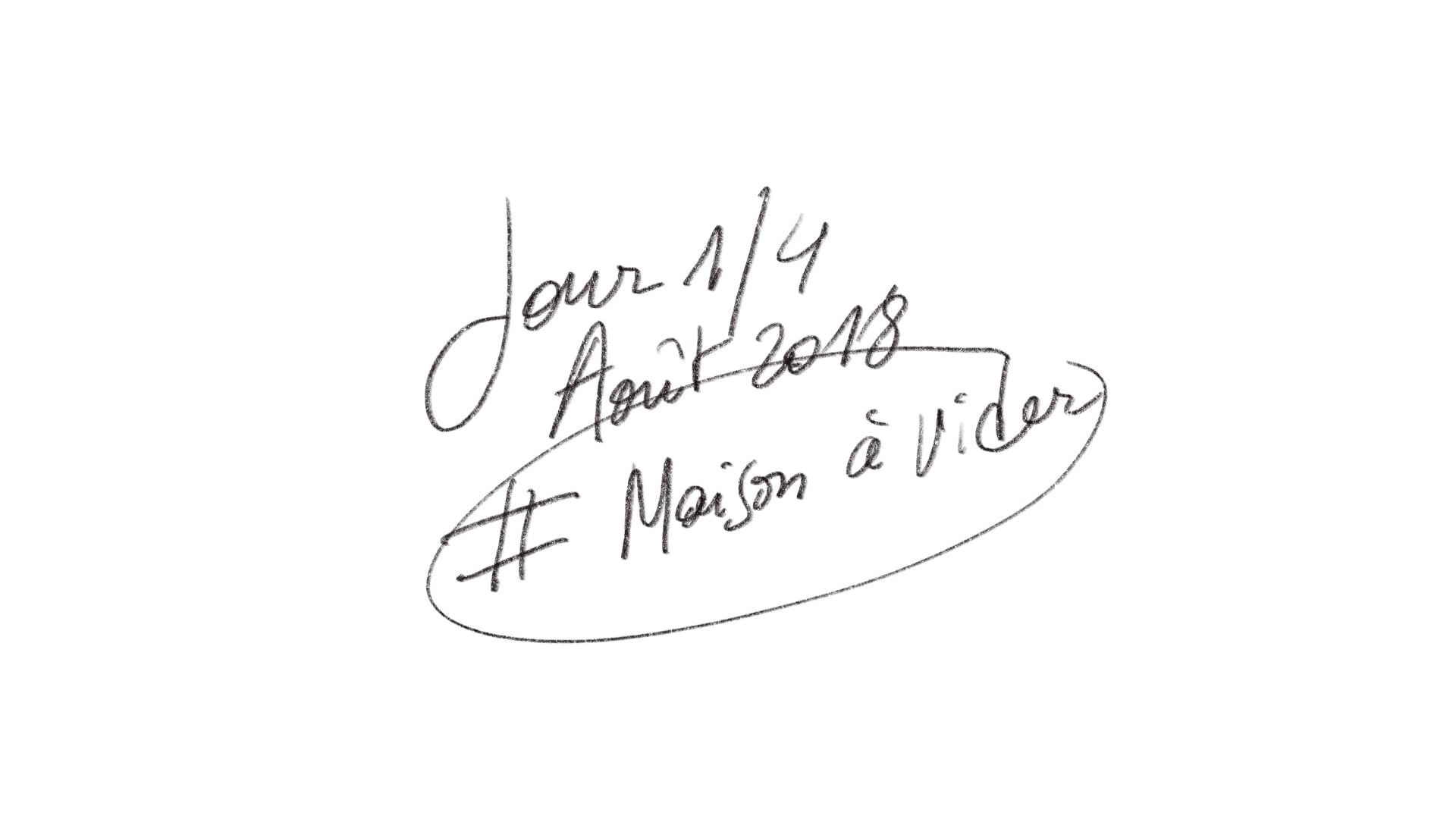 Jour 1/4/18_Maison à vider