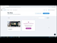 Create Website using Templates