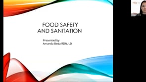 Food Safety and Sanitation