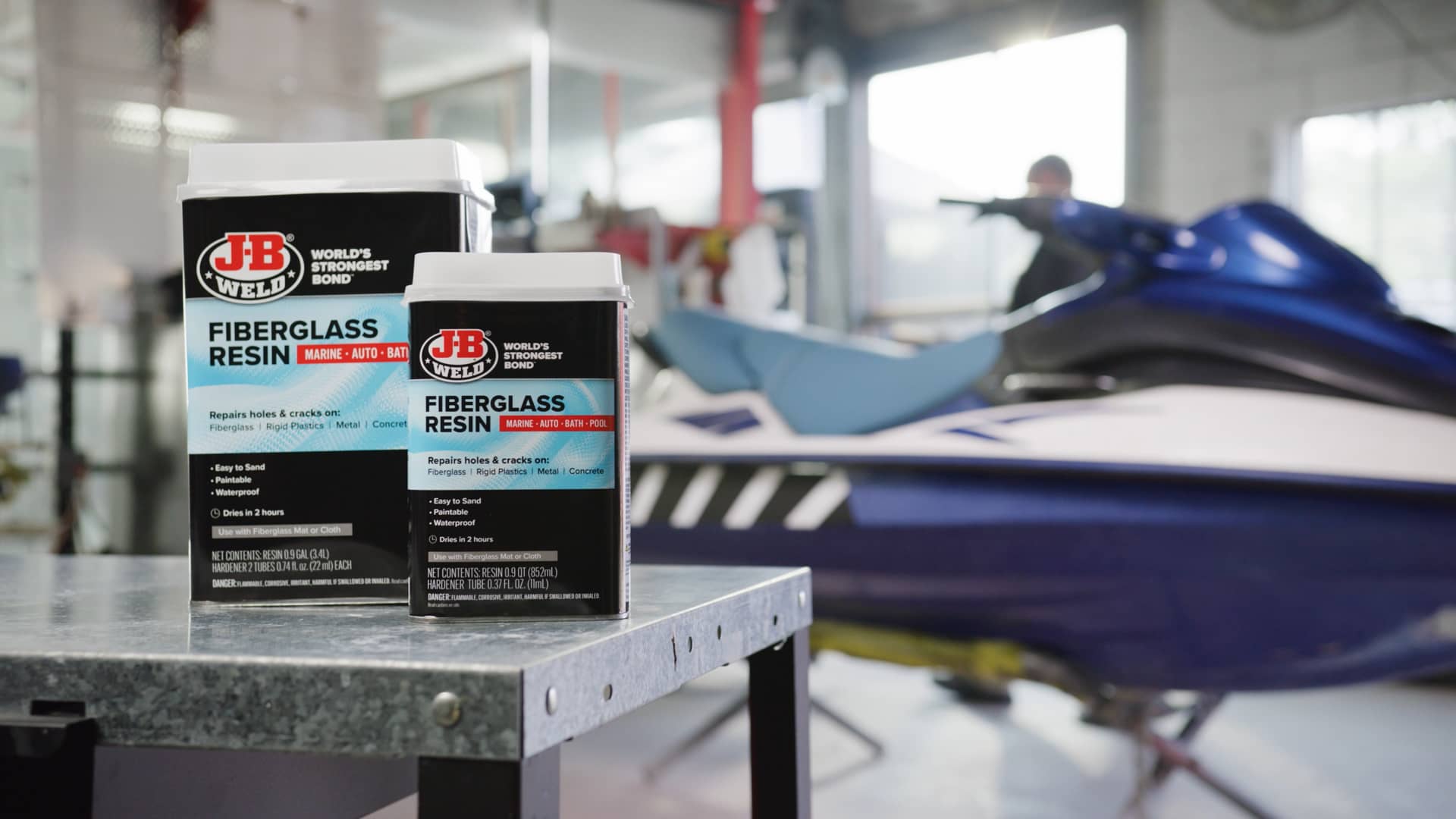 JB Weld Fiberglass Resin Howto on Vimeo