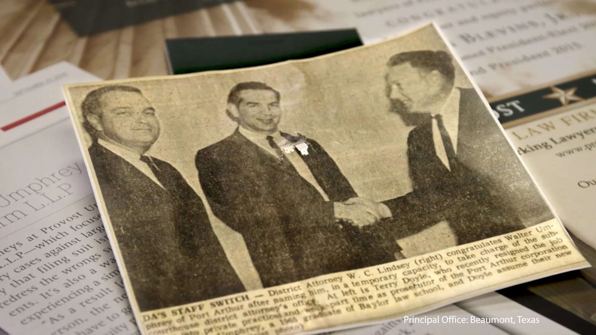 walter umphrey tobacco settlement Provost Umphrey Law Firm: Walter Umphrey, Founder