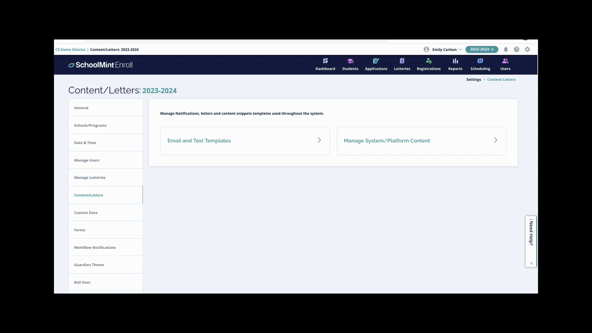 Email / Text Templates on Vimeo