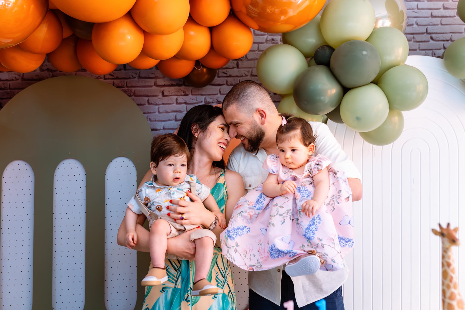 Laura e Otavio 1 ano