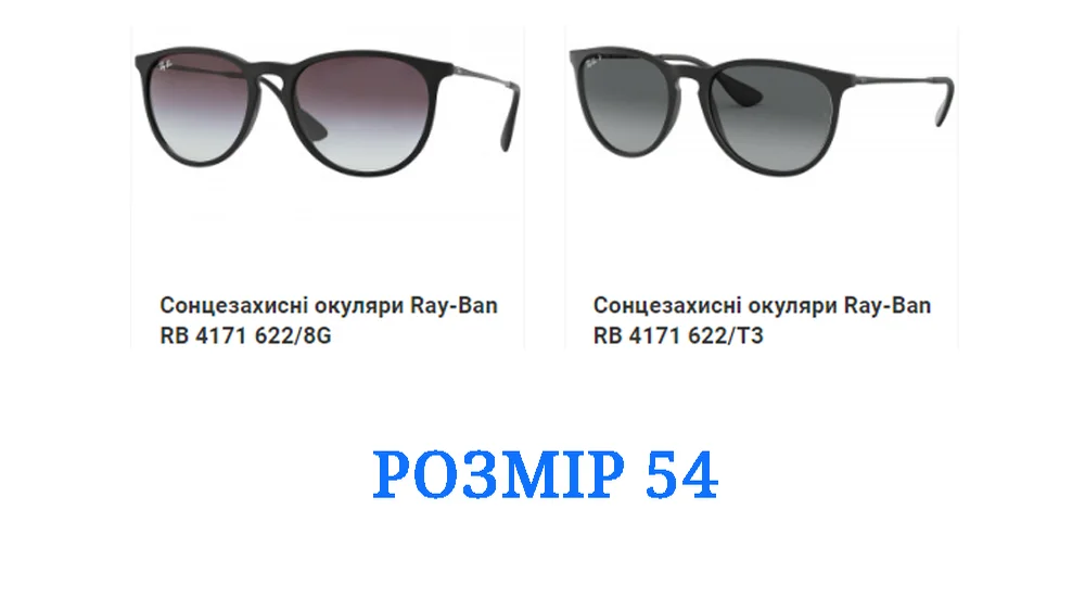 Ray-Ban RB4171 622/8G | Чорні | Кругла форма ERIKA
