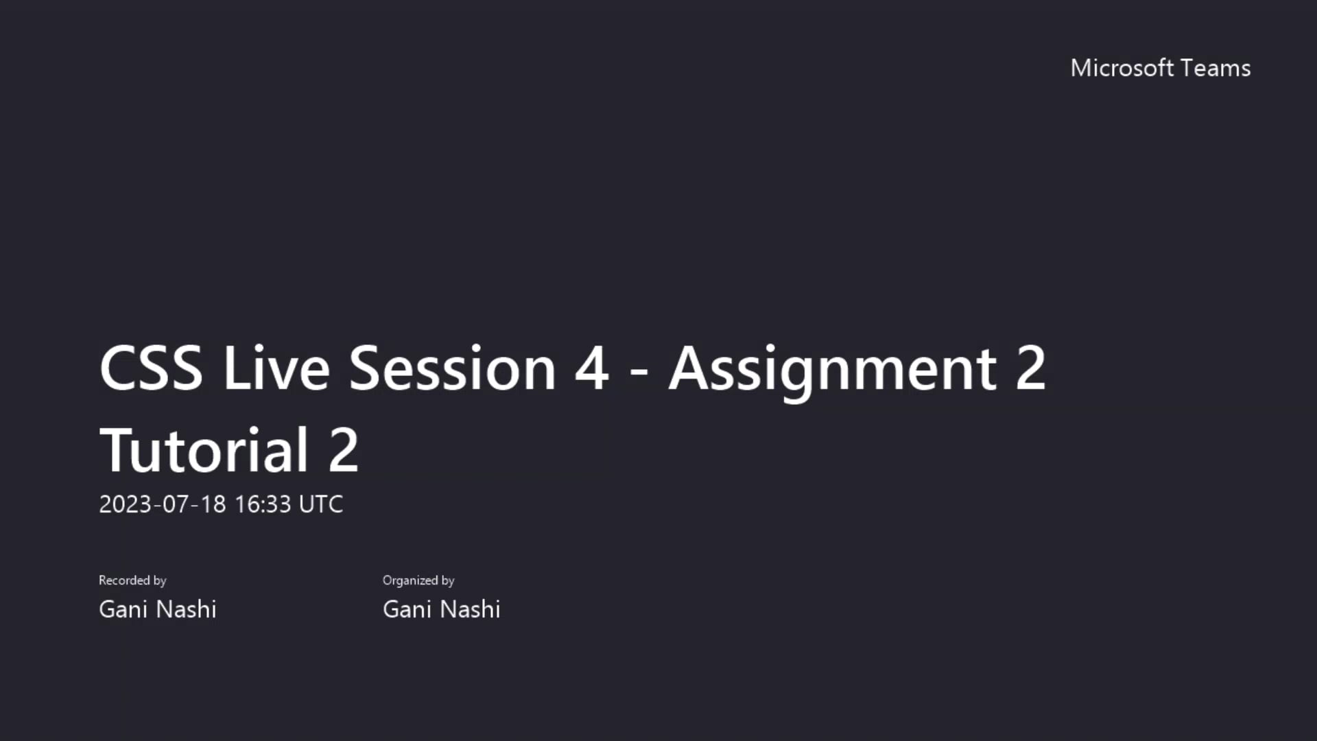 CSS_Live_Session_4-Assignment_2_Tutorial_2-18-07-2023 on Vimeo