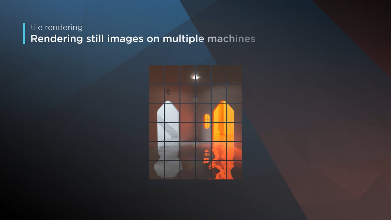 Render large still frames with Tile Rendering - Video tutorial thumbnail