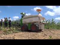 Demostración en campo | Robot agrícola Oz