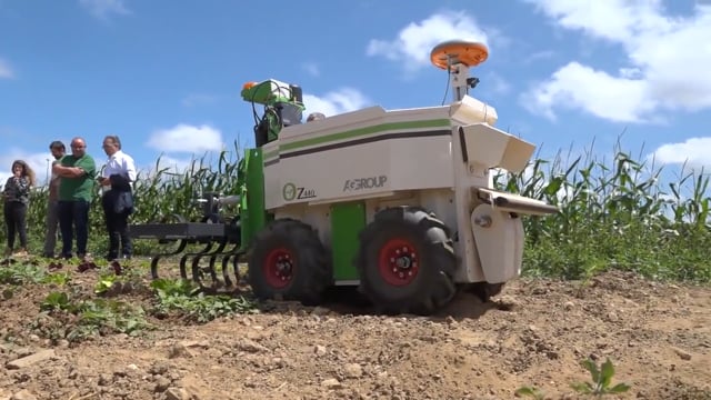 Demostración en campo | Robot agrícola Oz
