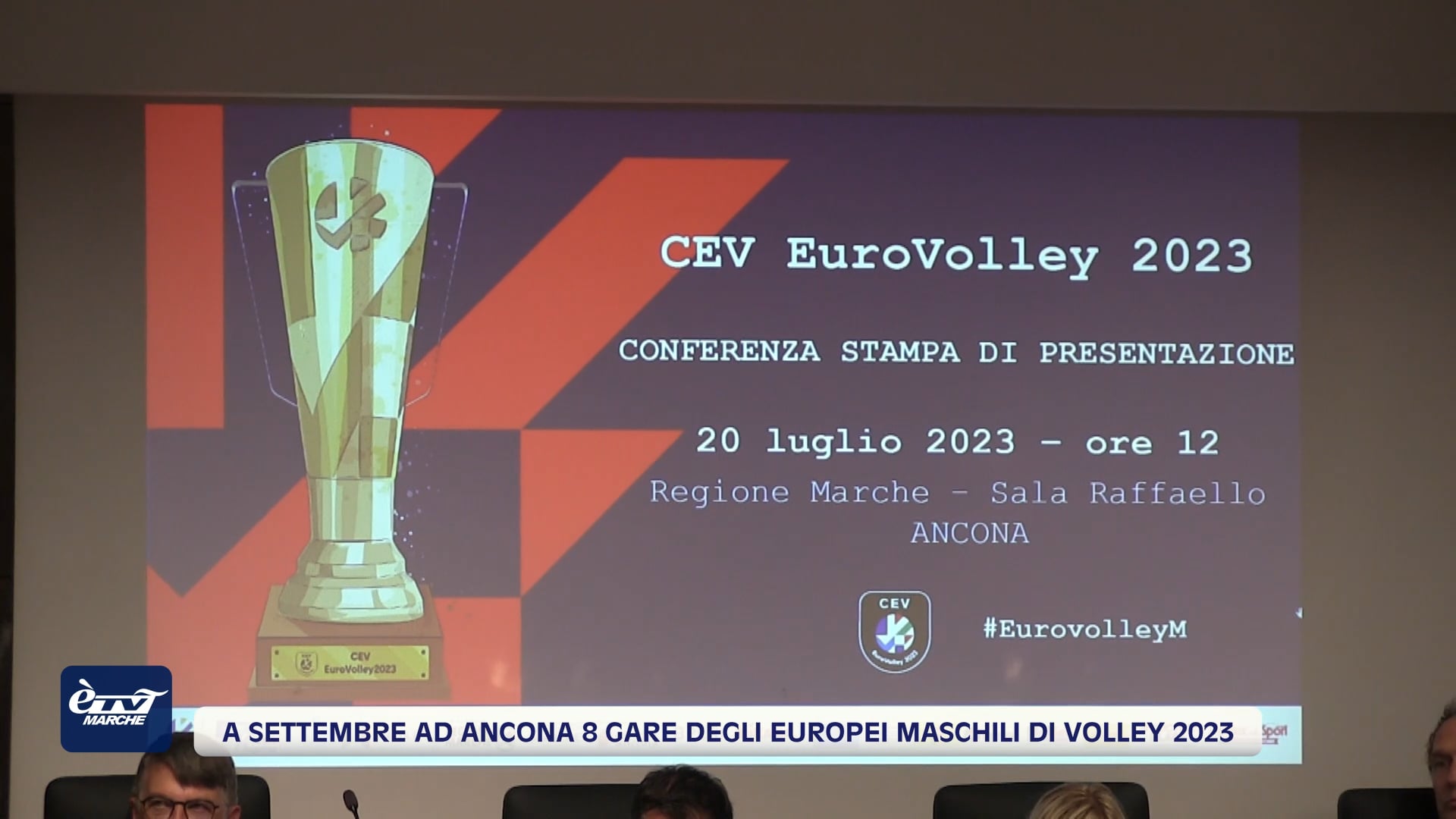 A settembre ad Ancona otto gare degli Europei maschili di volley 2023 - VIDEO