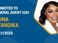 Edina Nyandika | Promoted to General Agent