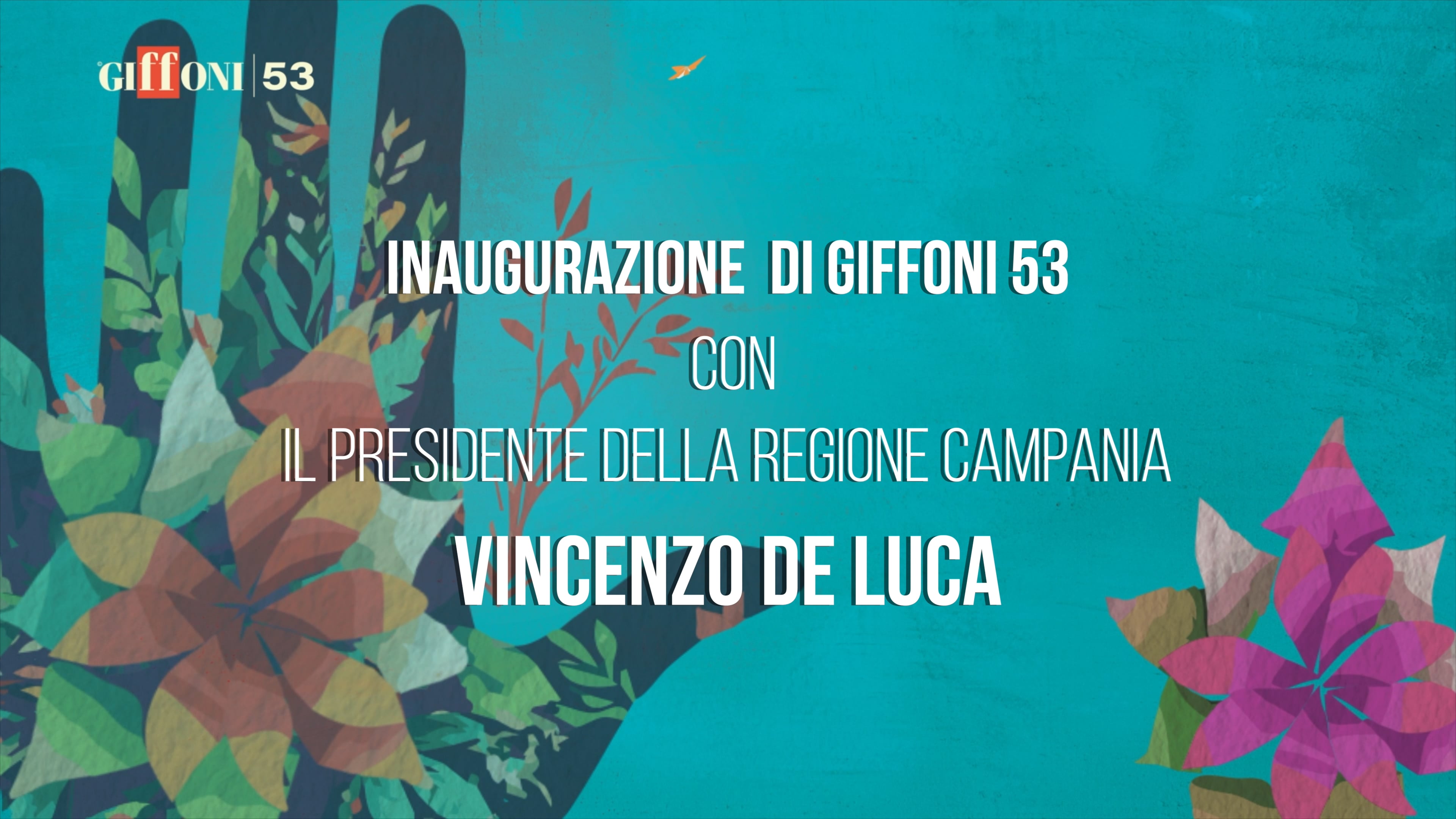 Inaugurazione #Giffoni53 con il Presidente della Regione Campania ...
