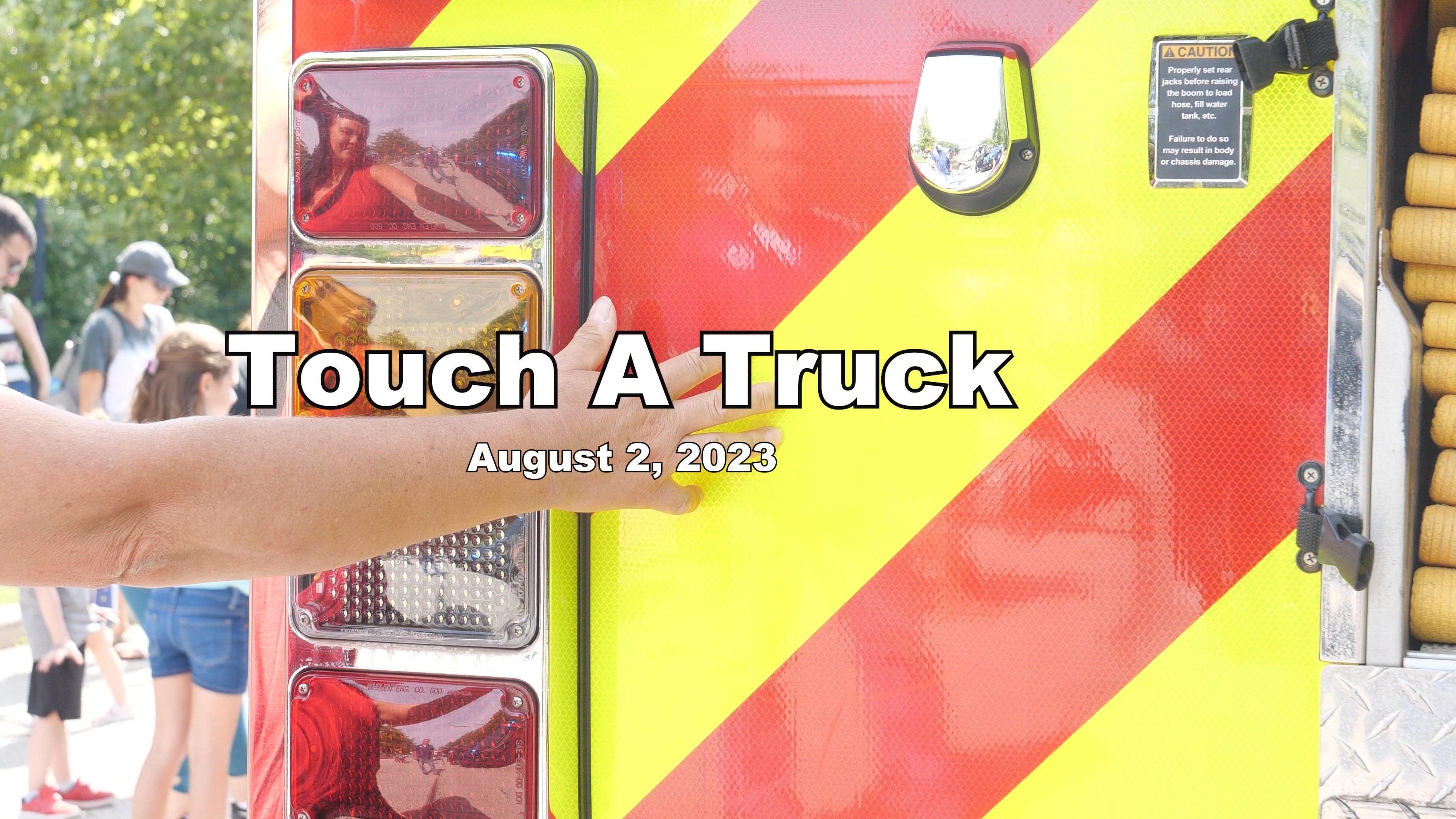 Touch a truck promo 2023