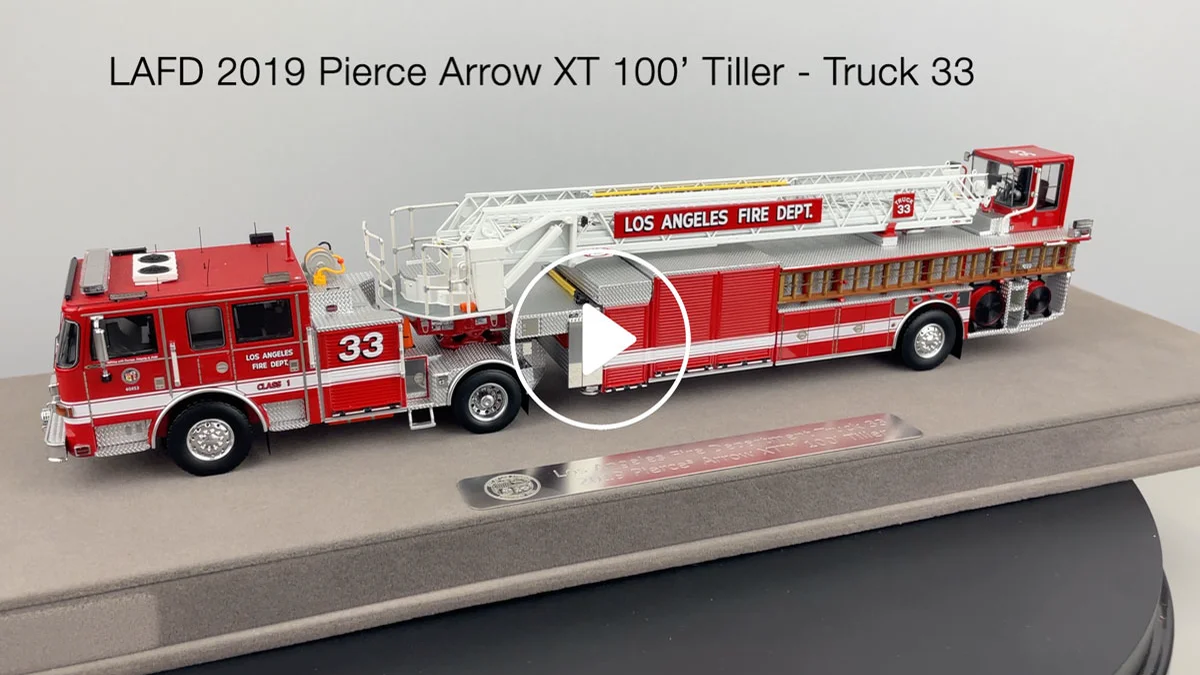 Fire Replicas City of Los Angeles Fire Department 2019 Pierce