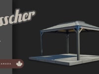 Sequoia Open Air Visscher Gazebo