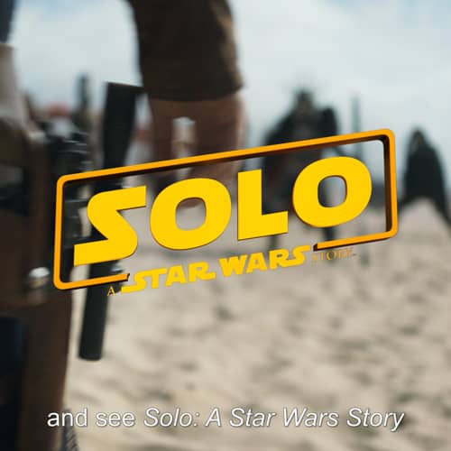 ESPN × Solo: A Star Wars Story campaign still