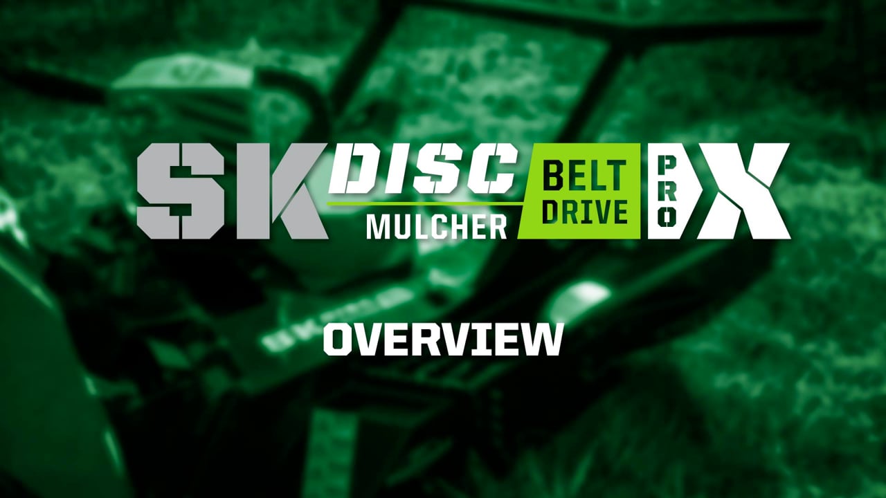 SK BELT DRIVE DISC MULCHER PRO X - OVERVIEW