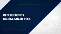 Video preview for Georgetown | Cybersecurity | Course Sample