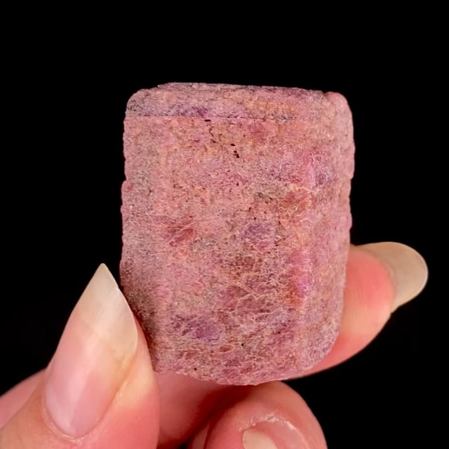 Corundum var: Ruby (obscure locality)