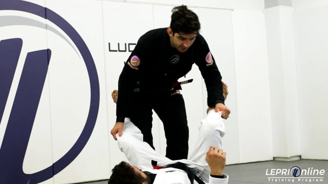 Modified De La Riva to Berimbolo Counter to Leg Drag to Side Control