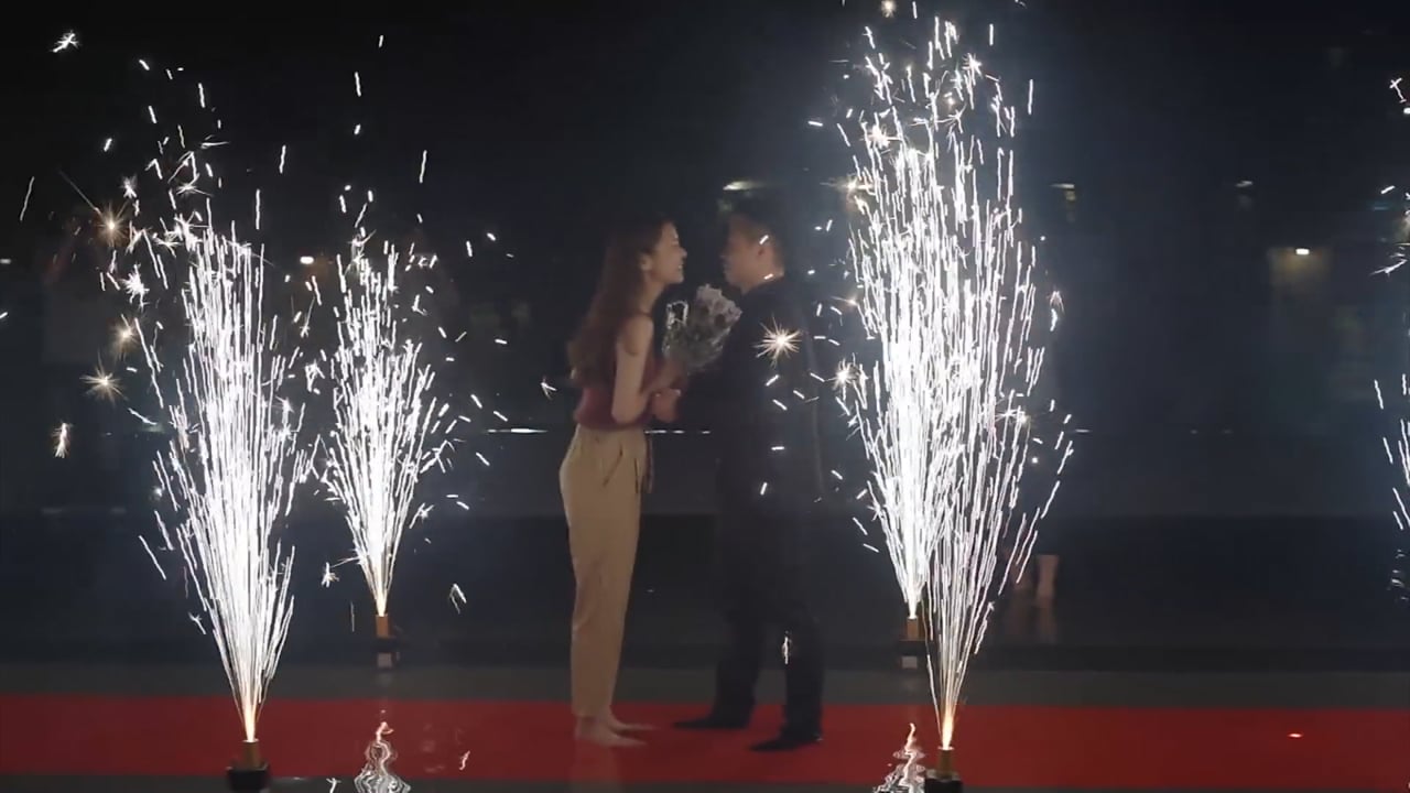 冷光煙火・美軍俱樂部求婚現場影片畫面
