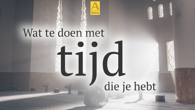 Wat te doen met de tijd die je hebt?