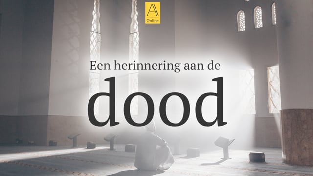 Een herinnering aan de dood