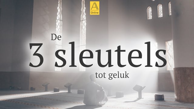 De 3 sleutels tot geluk